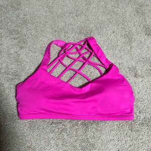 Lululemon Free to Be Wild Bra in Pow Pink
